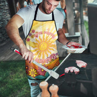 Love Peace Unity Apron Hippie Soul Sunflower - Wonder Print Shop