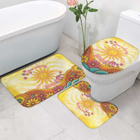 Love Peace Unity Bathroom Set Hippie Soul Sunflower - Wonder Print Shop