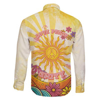 Love Peace Unity Family Matching Tank Maxi Dress and Hawaiian Shirt Hippie Soul Sunflower - Wonder Print Shop