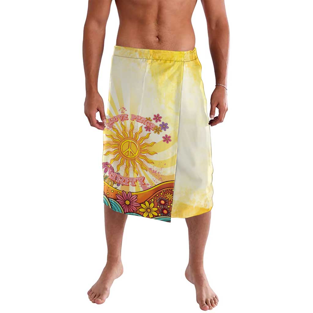 Love Peace Unity Lavalava Hippie Soul Sunflower - Wonder Print Shop
