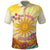 Love Peace Unity Polo Shirt Hippie Soul Sunflower - Wonder Print Shop
