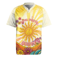 Love Peace Unity Rugby Jersey Hippie Soul Sunflower - Wonder Print Shop