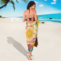 Love Peace Unity Sarong Hippie Soul Sunflower - Wonder Print Shop