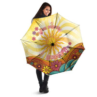 Love Peace Unity Umbrella Hippie Soul Sunflower - Wonder Print Shop