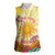 Love Peace Unity Women Sleeveless Polo Shirt Hippie Soul Sunflower - Wonder Print Shop