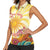 Love Peace Unity Women Sleeveless Polo Shirt Hippie Soul Sunflower - Wonder Print Shop
