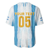 Custom Argentina World Final Football Baseball Jersey Back To Back 2022 2026