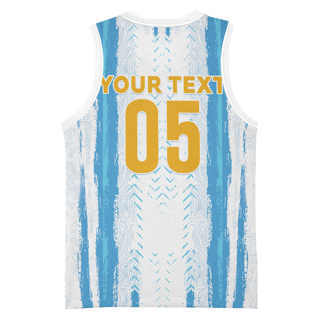 Custom Argentina World Final Football Basketball Jersey Back To Back 2022 2026