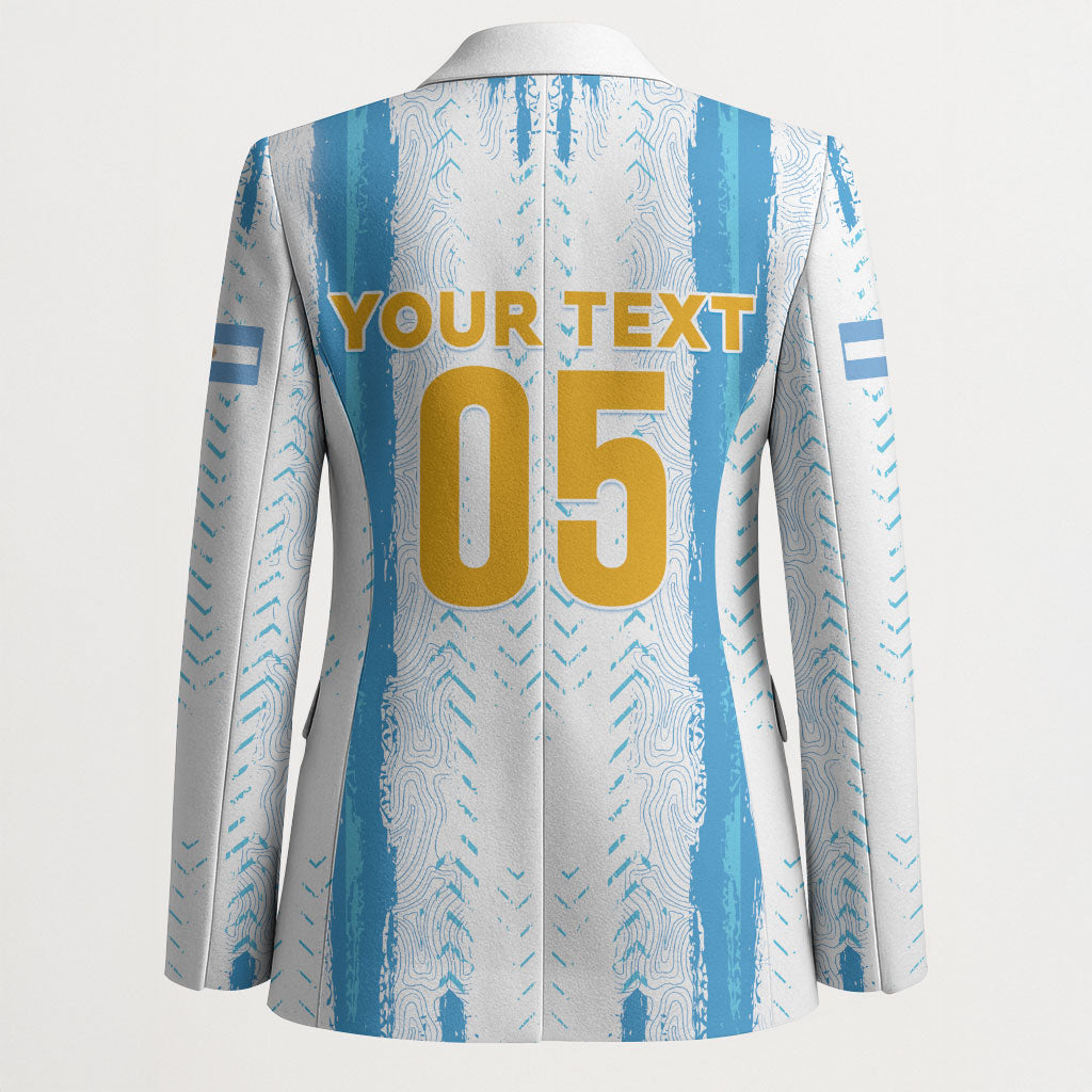 Custom Argentina World Final Football Blazer Back To Back 2022 2026