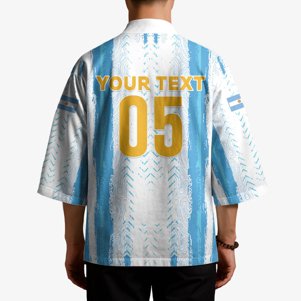 Custom Argentina World Final Football Kimono Back To Back 2022 2026