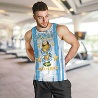 Custom Argentina World Final Football Men Tank Top Back To Back 2022 2026