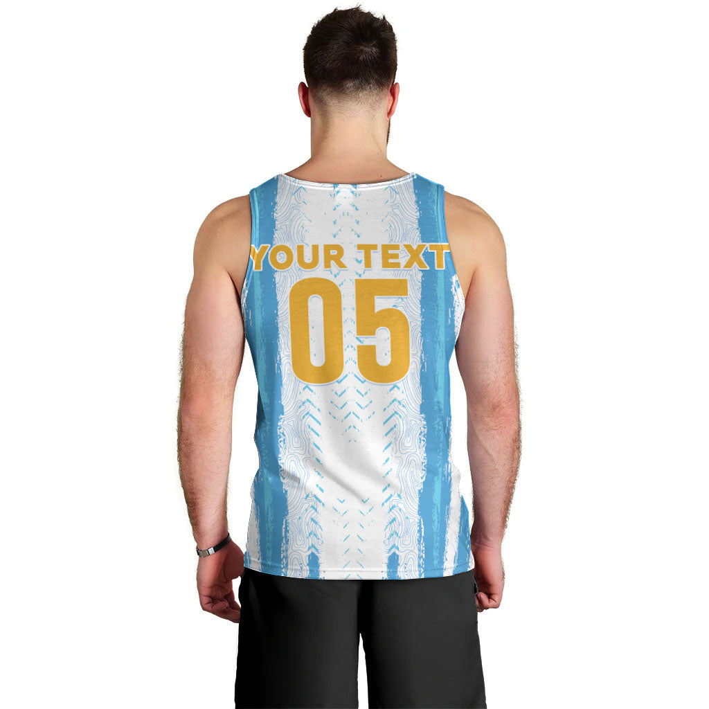 Custom Argentina World Final Football Men Tank Top Back To Back 2022 2026