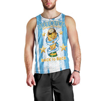 Custom Argentina World Final Football Men Tank Top Back To Back 2022 2026