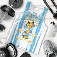 Custom Argentina World Final Football Men Tank Top Back To Back 2022 2026