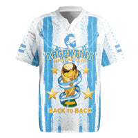 Custom Argentina World Final Football Rugby Jersey Back To Back 2022 2026