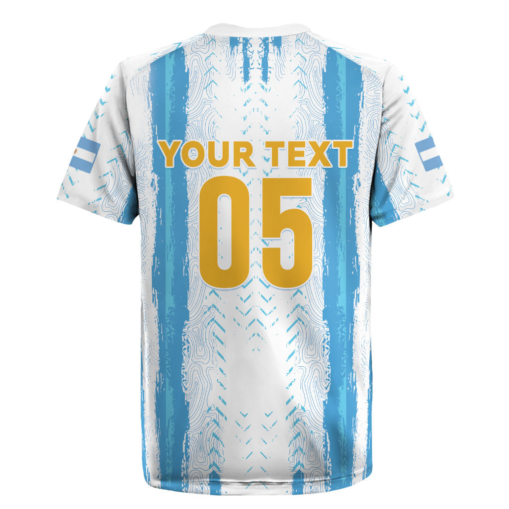 Custom Argentina World Final Football Rugby Jersey Back To Back 2022 2026