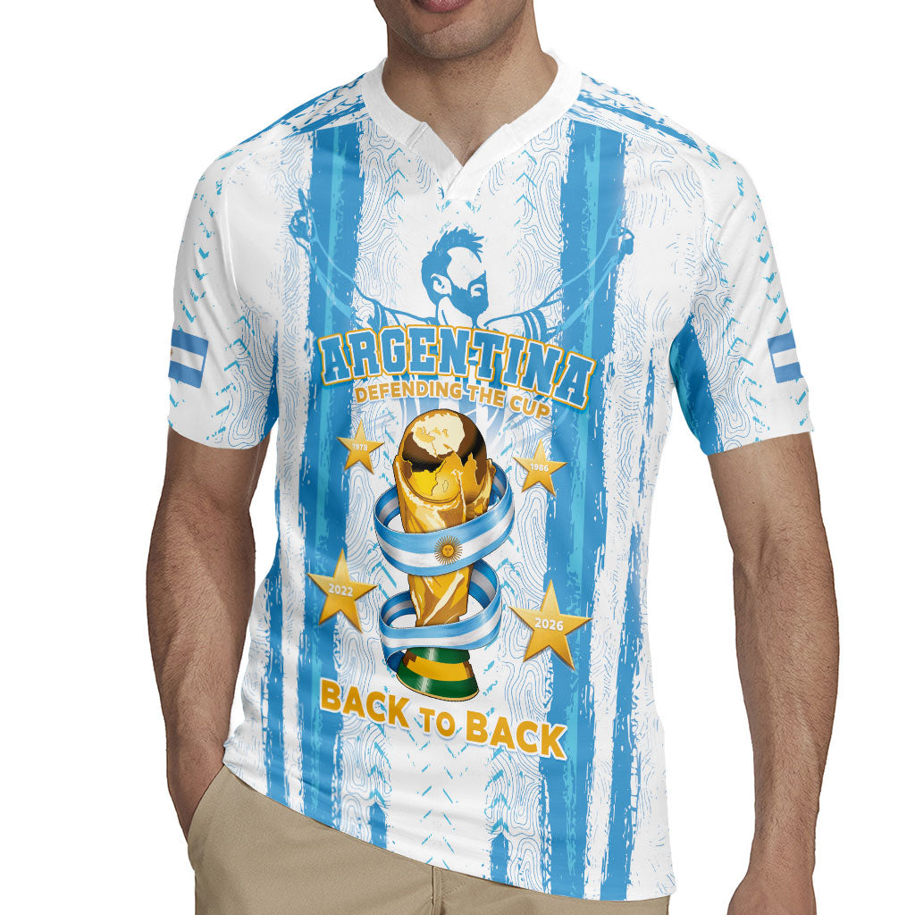 Custom Argentina World Final Football Rugby Jersey Back To Back 2022 2026