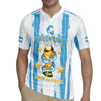 Custom Argentina World Final Football Rugby Jersey Back To Back 2022 2026