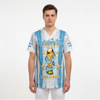 Custom Argentina World Final Football Scrub Top Back To Back 2022 2026