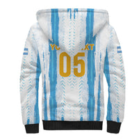 Custom Argentina World Final Football Sherpa Hoodie Back To Back 2022 2026