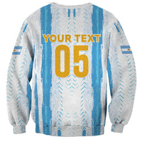 Custom Argentina World Final Football Sweatshirt Back To Back 2022 2026