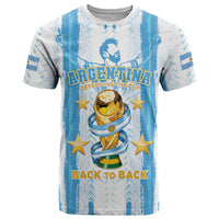 Custom Argentina World Final Football T Shirt Back To Back 2022 2026
