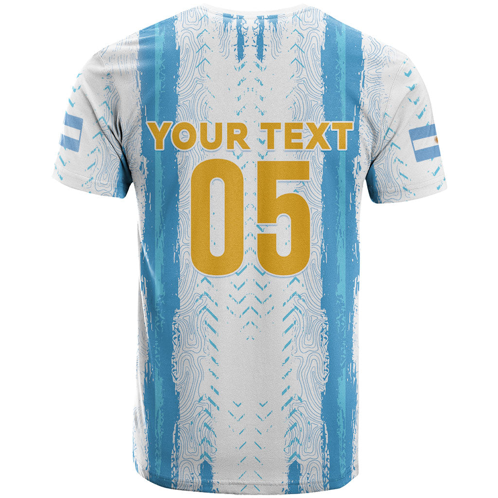 Custom Argentina World Final Football T Shirt Back To Back 2022 2026