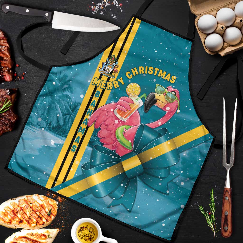 Bahamas Christmas Apron Merry Mingo Tropical Vibes - Wonder Print Shop