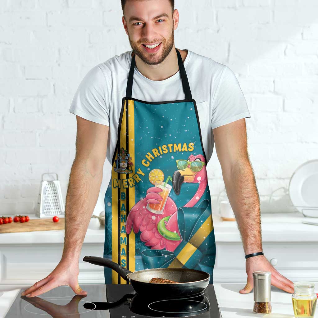 Bahamas Christmas Apron Merry Mingo Tropical Vibes - Wonder Print Shop