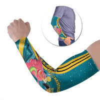 Bahamas Christmas Arm Sleeves Merry Mingo Tropical Vibes - Wonder Print Shop