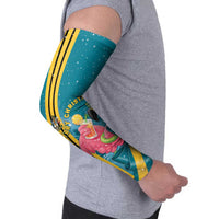 Bahamas Christmas Arm Sleeves Merry Mingo Tropical Vibes - Wonder Print Shop