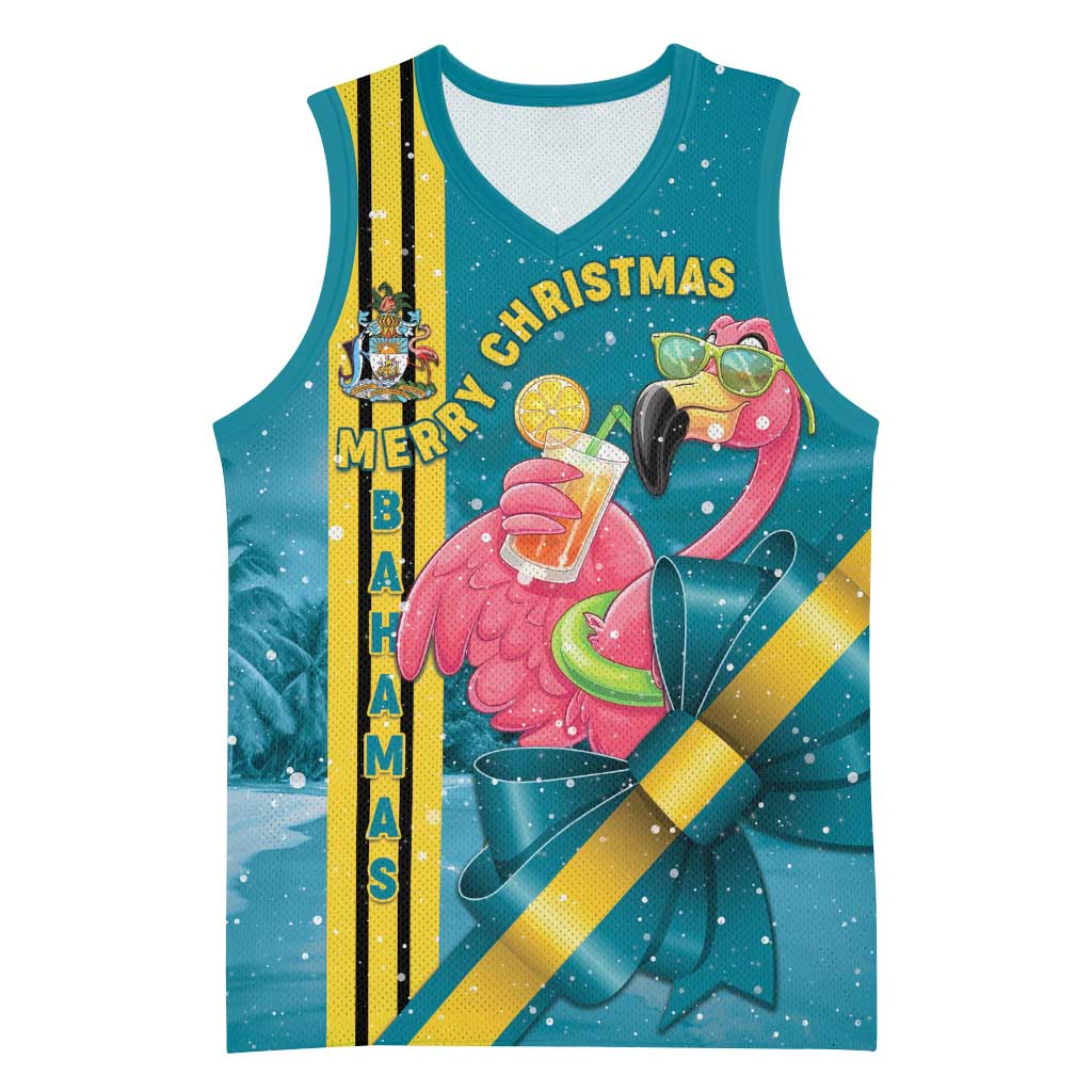 Bahamas Christmas Basketball Jersey Merry Mingo Tropical Vibes - Wonder Print Shop