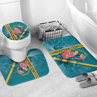 Bahamas Christmas Bathroom Set Merry Mingo Tropical Vibes - Wonder Print Shop