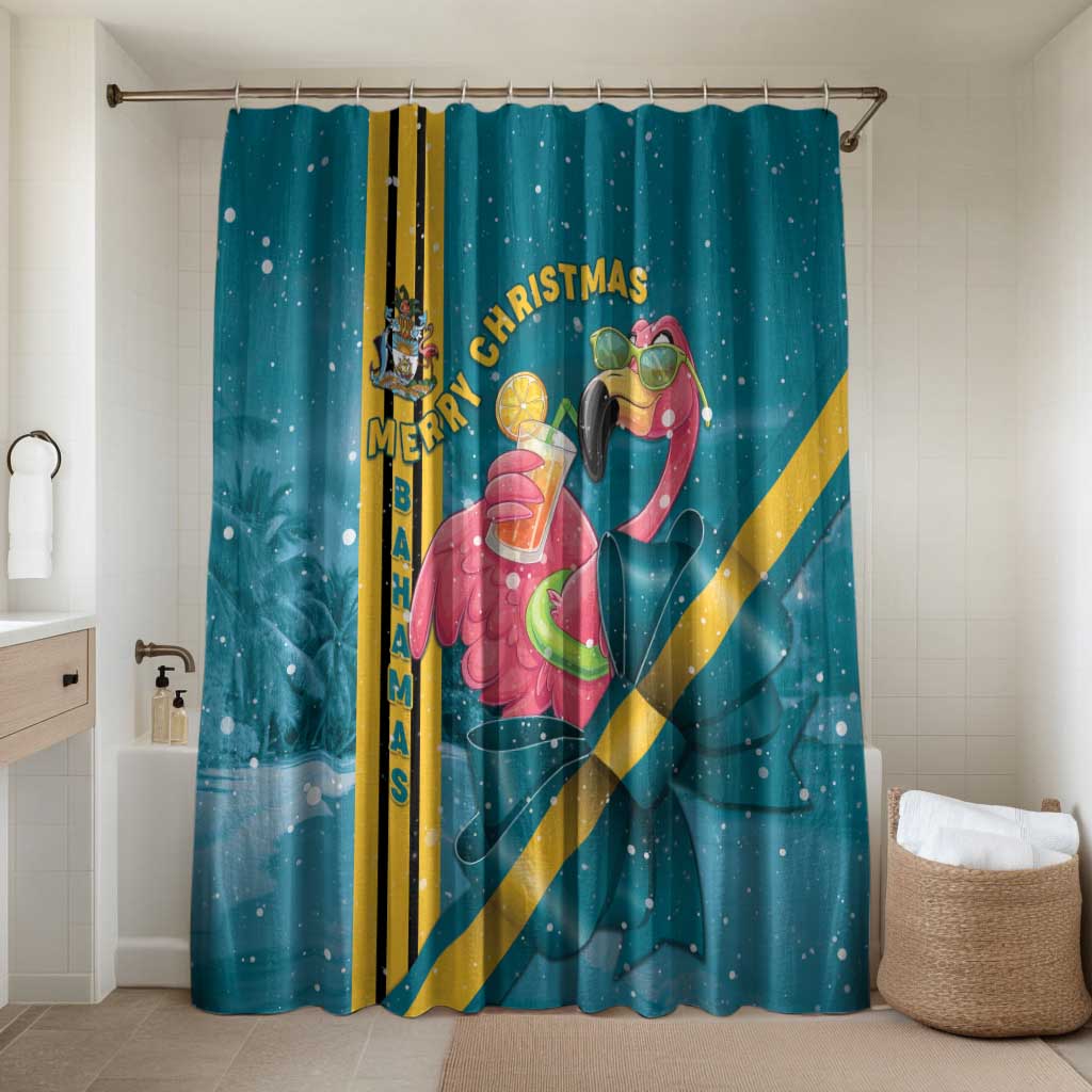 Bahamas Christmas Bathroom Set Merry Mingo Tropical Vibes - Wonder Print Shop