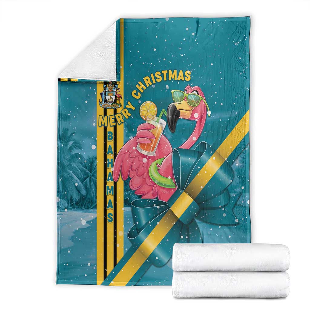 Bahamas Christmas Blanket Merry Mingo Tropical Vibes - Wonder Print Shop