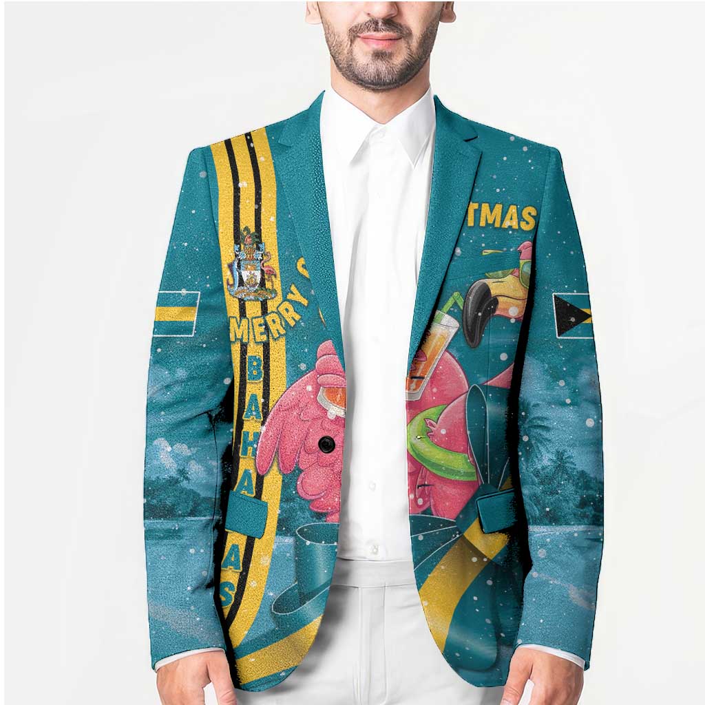 Bahamas Christmas Blazer Merry Mingo Tropical Vibes - Wonder Print Shop
