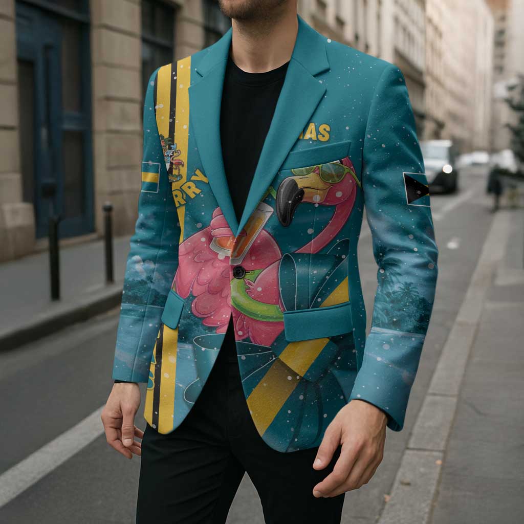 Bahamas Christmas Blazer Merry Mingo Tropical Vibes - Wonder Print Shop