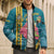 Bahamas Christmas Bomber Puffer Jacket Merry Mingo Tropical Vibes - Wonder Print Shop