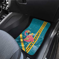 Bahamas Christmas Car Mats Merry Mingo Tropical Vibes - Wonder Print Shop