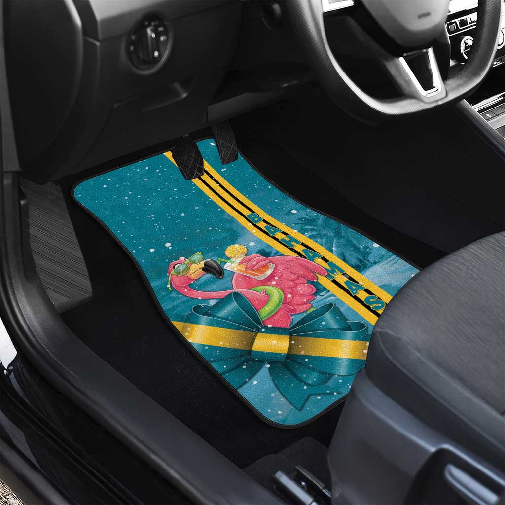 Bahamas Christmas Car Mats Merry Mingo Tropical Vibes - Wonder Print Shop