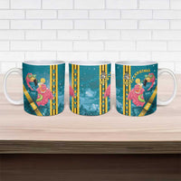 Bahamas Christmas Ceramic Mug Merry Mingo Tropical Vibes - Wonder Print Shop
