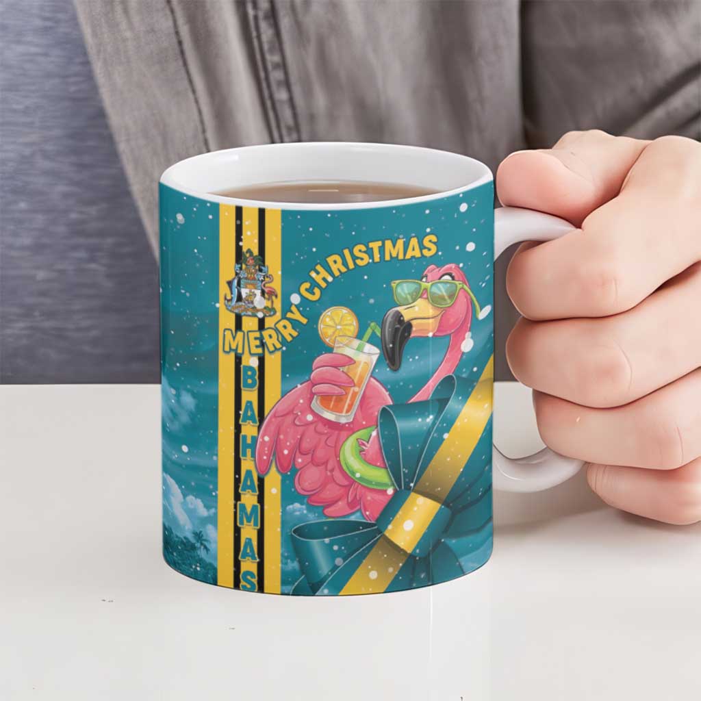 Bahamas Christmas Ceramic Mug Merry Mingo Tropical Vibes - Wonder Print Shop