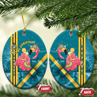 Bahamas Christmas Ceramic Ornament Merry Mingo Tropical Vibes - Wonder Print Shop