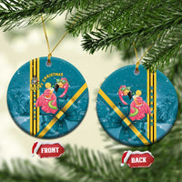 Bahamas Christmas Ceramic Ornament Merry Mingo Tropical Vibes - Wonder Print Shop