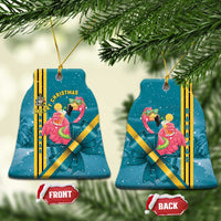 Bahamas Christmas Ceramic Ornament Merry Mingo Tropical Vibes - Wonder Print Shop