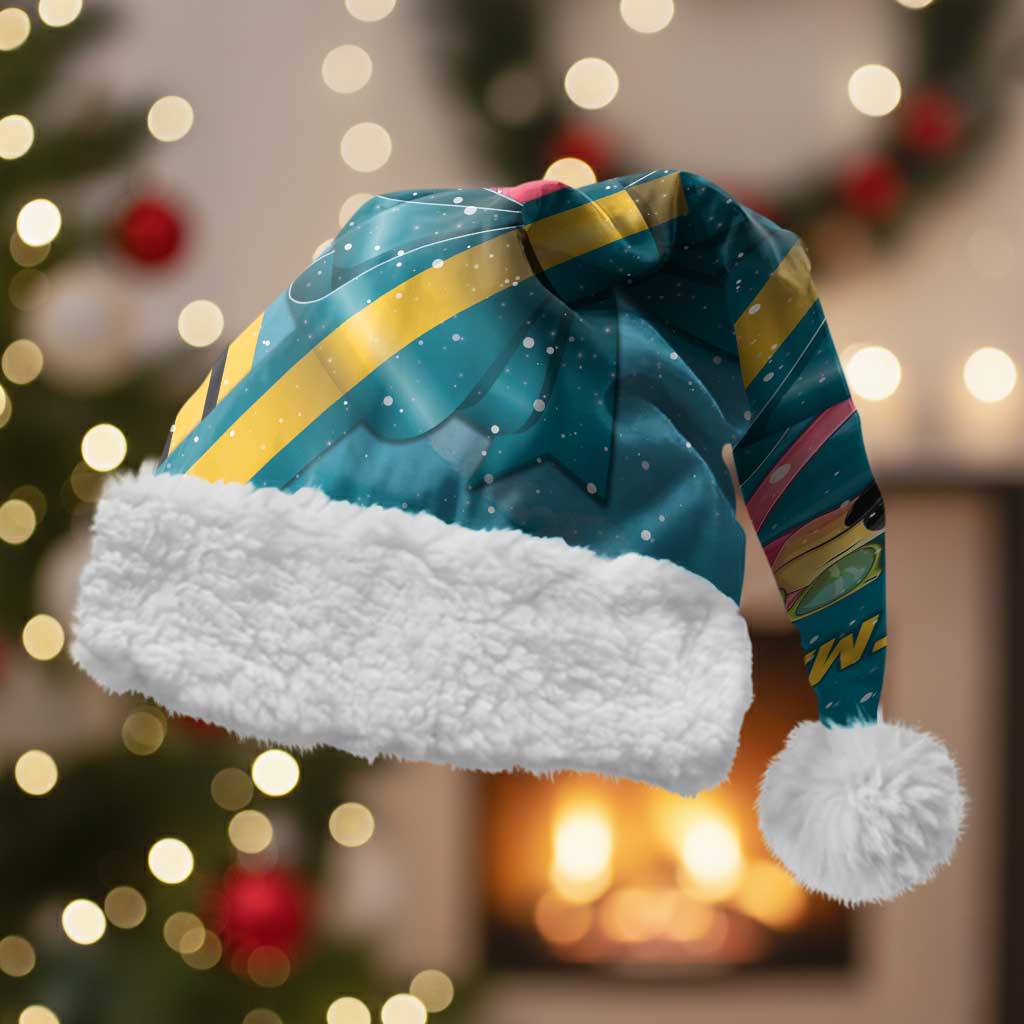 Bahamas Christmas Santa Hat Merry Mingo Tropical Vibes - Wonder Print Shop