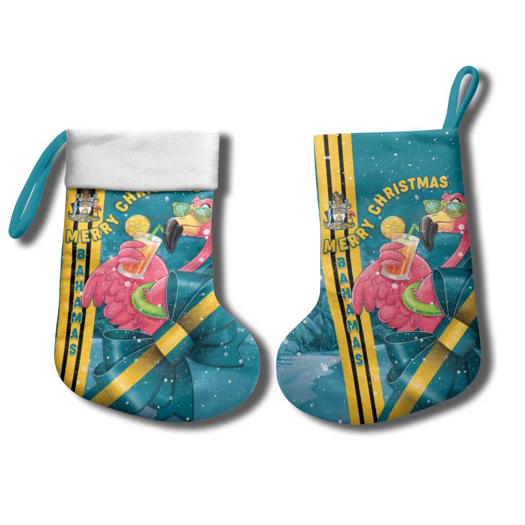 Bahamas Christmas Stocking Merry Mingo Tropical Vibes - Wonder Print Shop