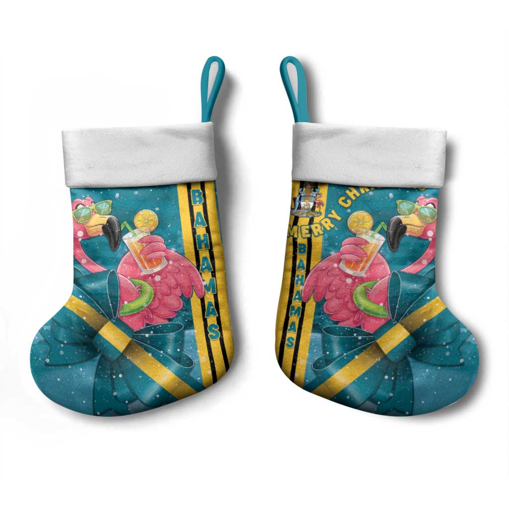 Bahamas Christmas Stocking Merry Mingo Tropical Vibes - Wonder Print Shop