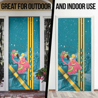 Bahamas Christmas Door Cover Merry Mingo Tropical Vibes - Wonder Print Shop