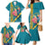 Bahamas Christmas Family Matching Mermaid Dress and Hawaiian Shirt Merry Mingo Tropical Vibes - Wonder Print Shop